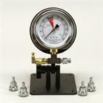 Single Pro Stand, 300 psi IP Gauge, Four SpinOn Adapters