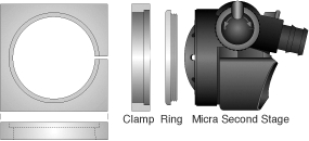 Micra Cover Ring Split Clamp