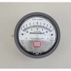 5-0-5 Magnehelic Gauge & Mouthpiece Adapter Assembly